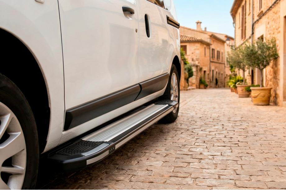 Dacia Dokker 2013-2022 Side Steps Rainbow (2 pcs, Aluminum) Image