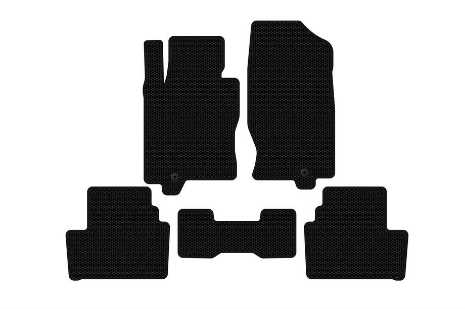Infiniti G25/G35/37 (V36/CV36) 2006-2015 Rubber Floor Mats Carsuit (G35 S, Coupe, Black) Photo 1