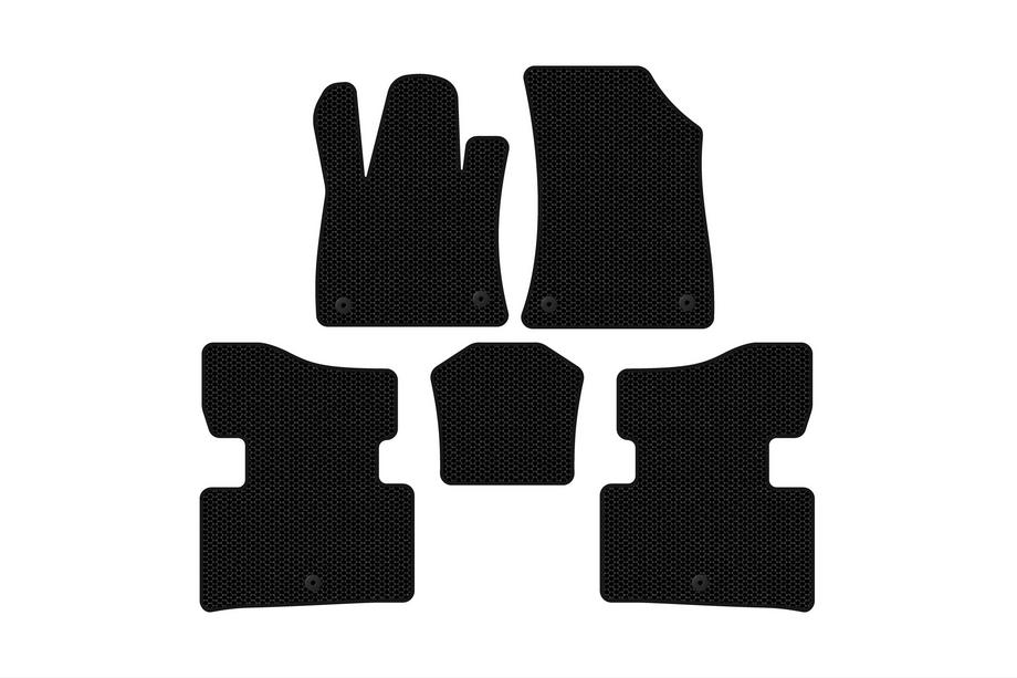 Infiniti QX50 2018- Rubber Floor Mats Carsuit (Black) Image