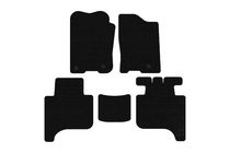 Infiniti QX56 2004-2010 Rubber floor mats Carsuit (2 rows, 2004-2008, black) photo 1