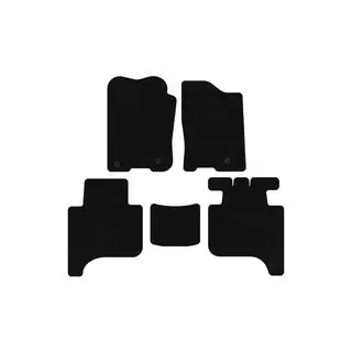 Rubber floor mats Carsuit (2 rows, 2004-2008, black)