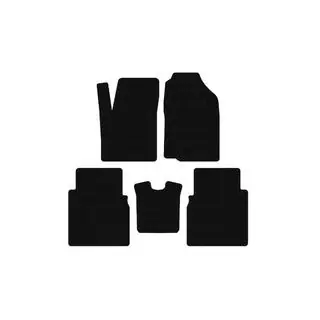 Rubber Floor Mats Carsuit (Black)