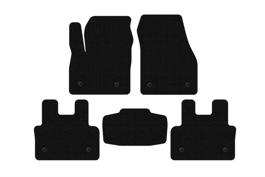 Jaguar E-Pace 2017-2024 Rubber Floor Mats Carsuit (Black) Image