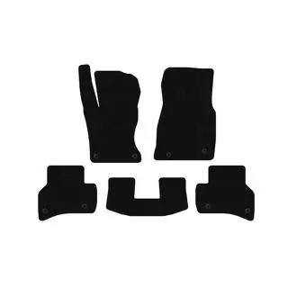 Rubber floor mats Carsuit (2015-2019, SD, black)