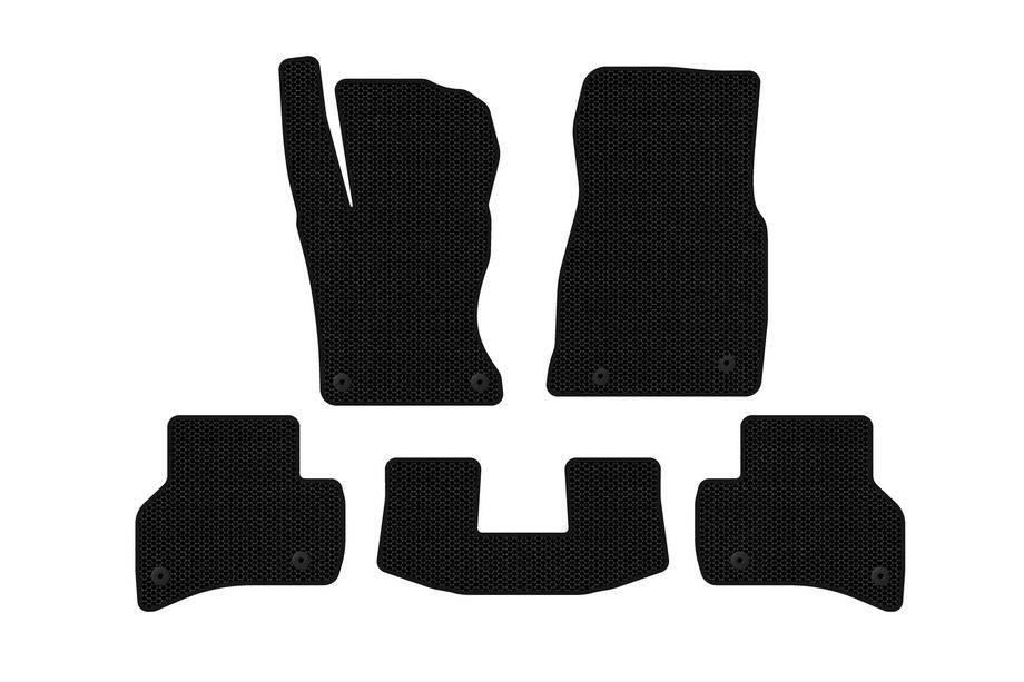 Jaguar XE 2016- Rubber floor mats Carsuit (2015-2019, SD, black) Image