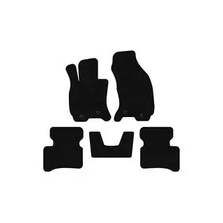 Rubber floor mats Carsuit (SD, Floor-mounted accelerator pedal, black) photo 1