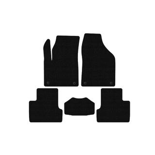 Rubber floor mats Carsuit (2018+, black) Jeep Cherokee KL 2013- photo 1