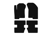 Jeep Compass 2006-2016 Rubber Floor Mats Carsuit (2006-2011, Black) photo 1