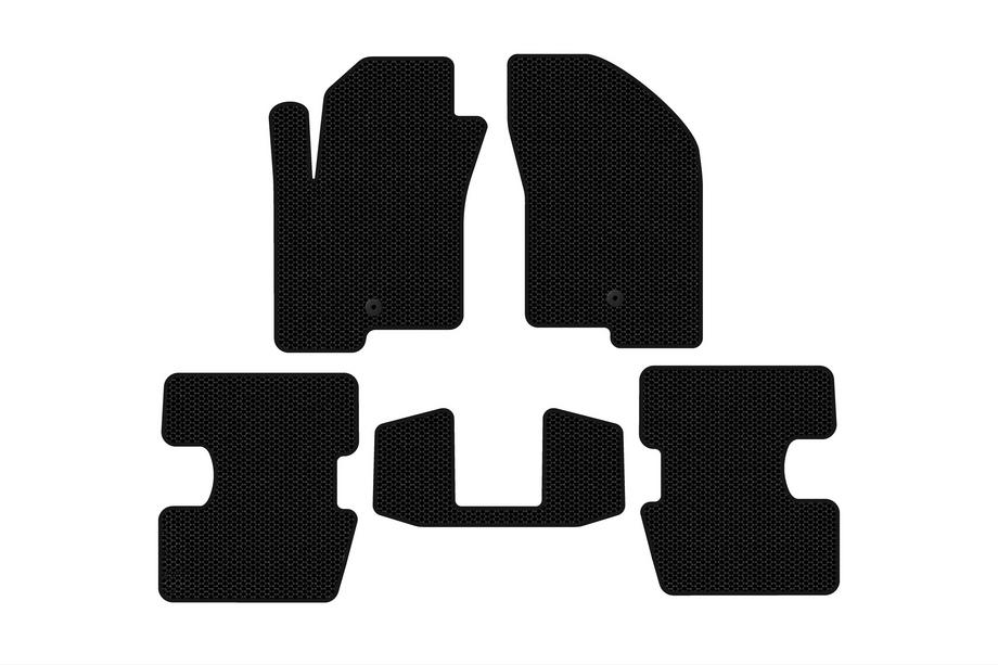 Jeep Patriot 2007-2016 Rubber Floor Mats Carsuit (Black) Image