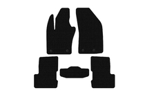 Jeep Renegade 2014- Rubber Floor Mats Carsuit V-2 (Black) photo 1