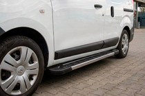 Renault Dokker 2013-2022 Side Steps RedLine V1 (2 pcs, Aluminum) photo 1