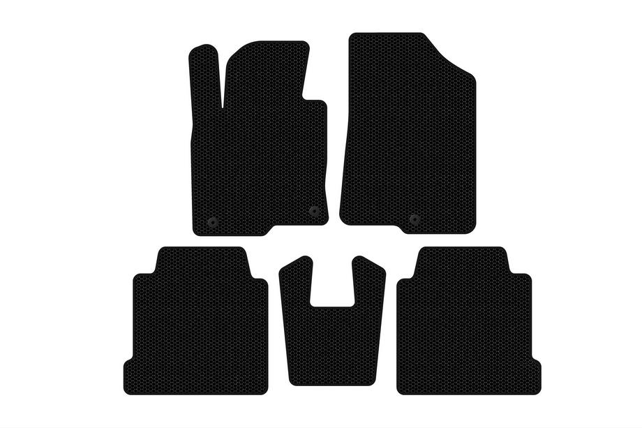 Kia Cadenza 2016- Rubber Floor Mats Carsuit (Black) Image