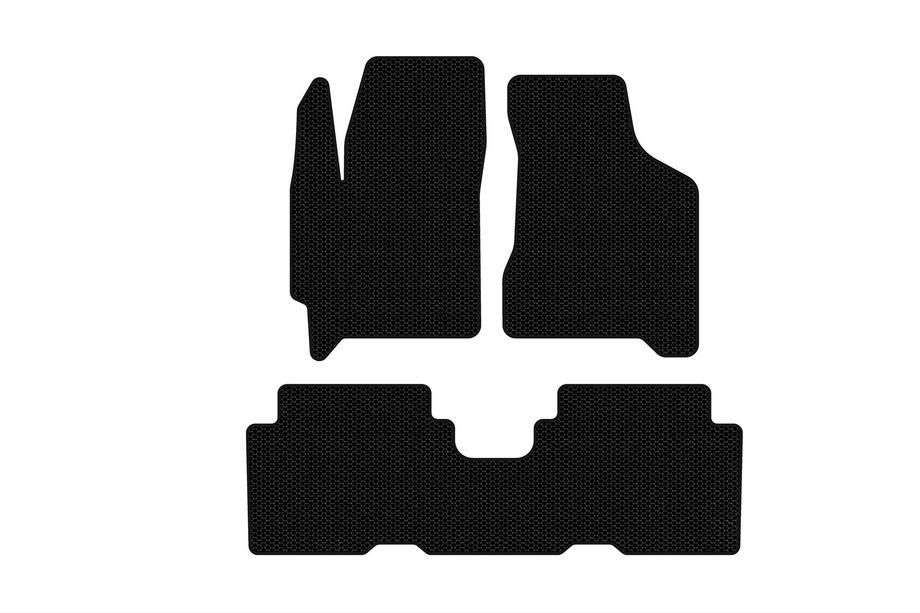 Kia Carens 1999-2012 Rubber Floor Mats Carsuit (Black) Image