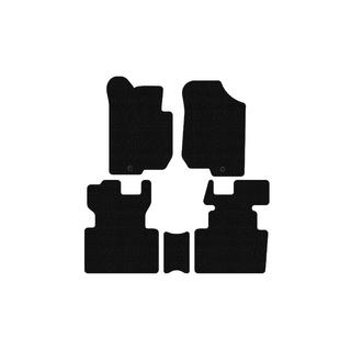 Rubber floor mats Carsuit (2006-2012, 2 rows, 7-seater, black) photo 1