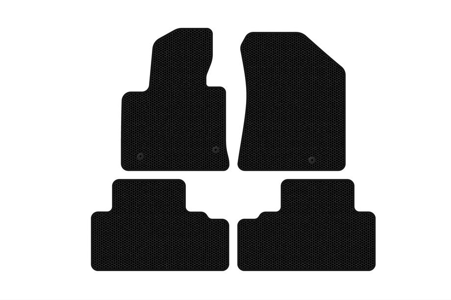 Kia Carens 2012- Rubber Floor Mats Carsuit (Black) Image