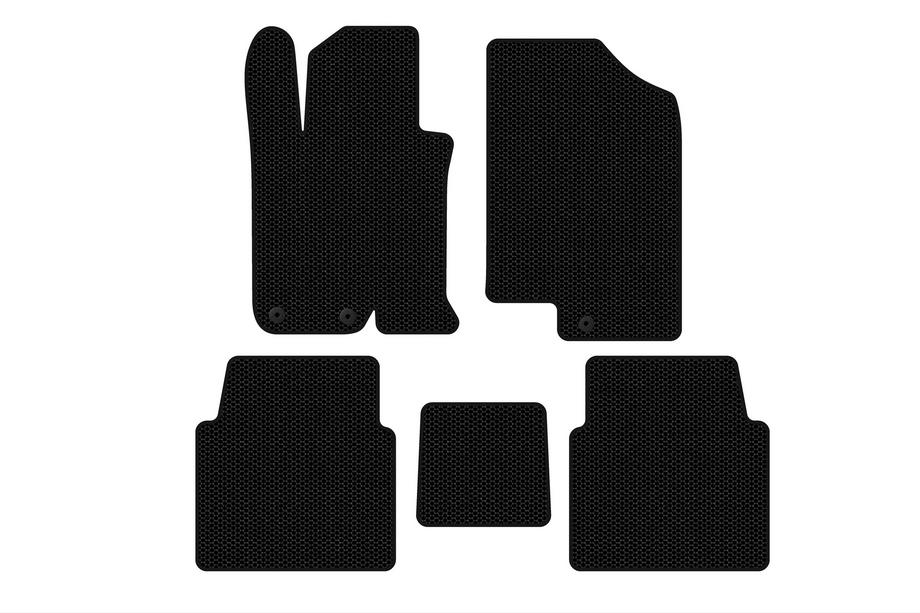 Kia Optima 2010-2016 Rubber Floor Mats Carsuit V-1 (SD, black) Image