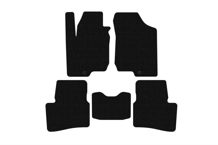 Kia Ceed 2007-2012 Rubber floor mats Carsuit (HB, 3-door, black) Image