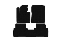 Kia Sorento III UM 2014-2020 Rubber floor mats Carsuit (7-seater, black) photo 1