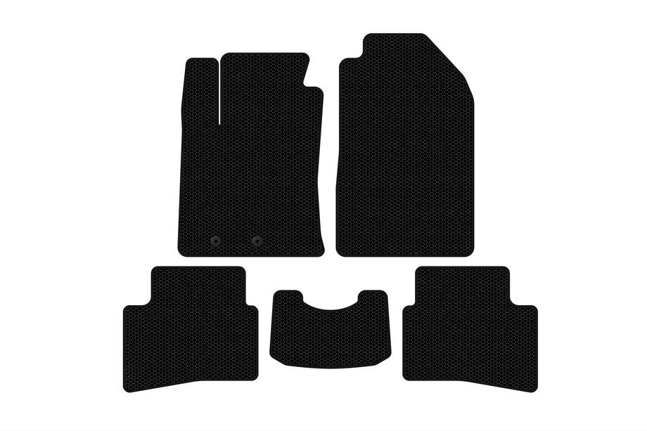 Kia Stonic 2017- Rubber floor mats Carsuit (2017-2019, black) Image