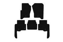 Land Rover Discovery IV 2009-2017 Rubber Floor Mats Carsuit V2 (Black) photo 1