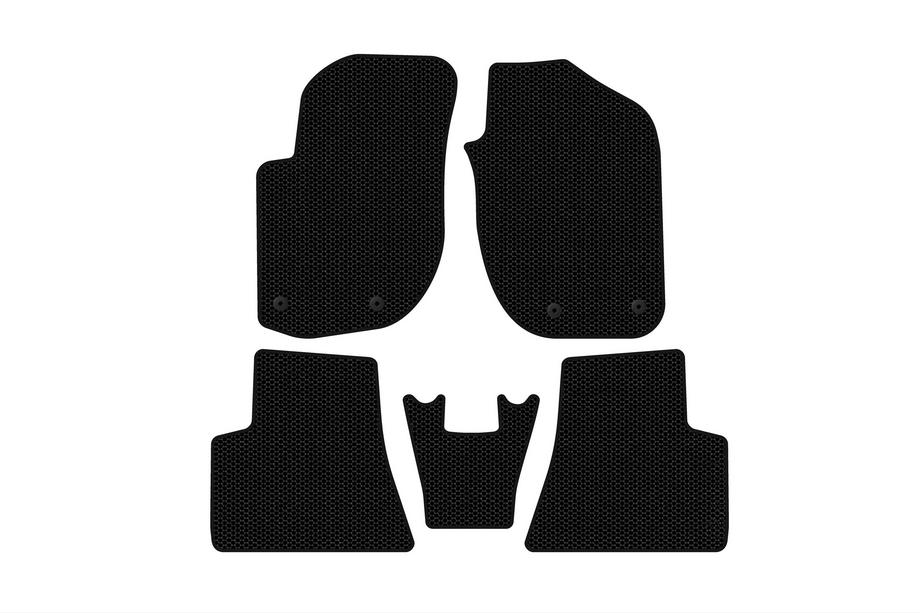 Land Rover Freelander I 1997-2006 Rubber Floor Mats Carsuit (Black) Image