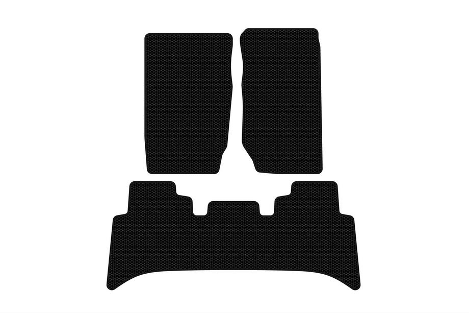 Range Rover II P38A 1997-2002 Rubber Floor Mats Carsuit (Black) Photo 1