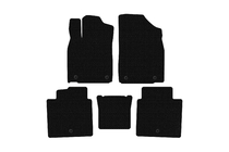 Lexus ES 2012-2018 Rubber floor mats Carsuit (2012-2015, SD, black) photo 1