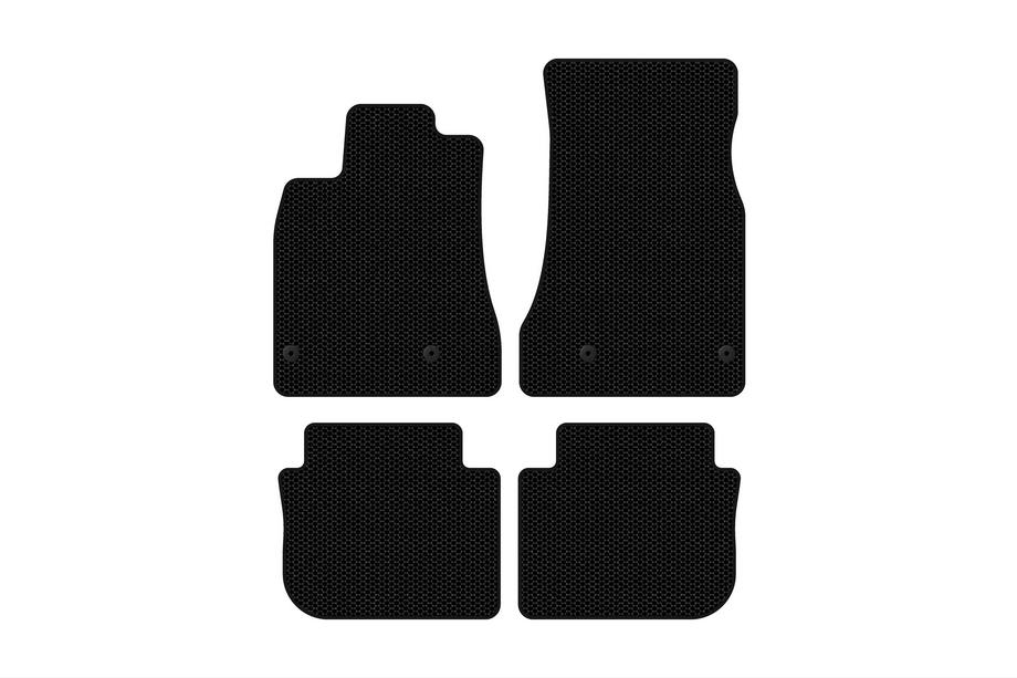 Lexus GS 1998-2004 Rubber Floor Mats Carsuit (Black) Photo 1