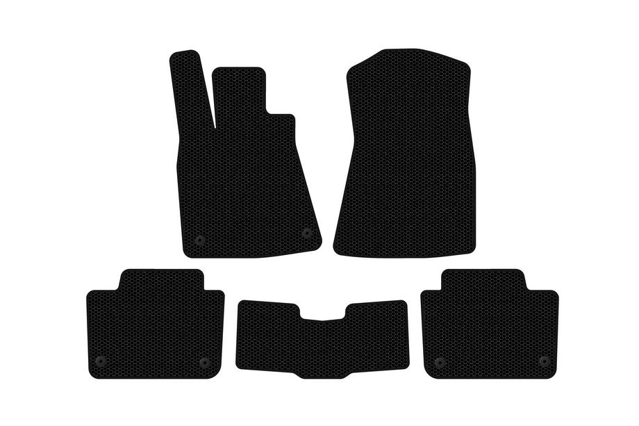 Lexus GS 2005-2011 Rubber Floor Mats Carsuit (SD, Black) Image