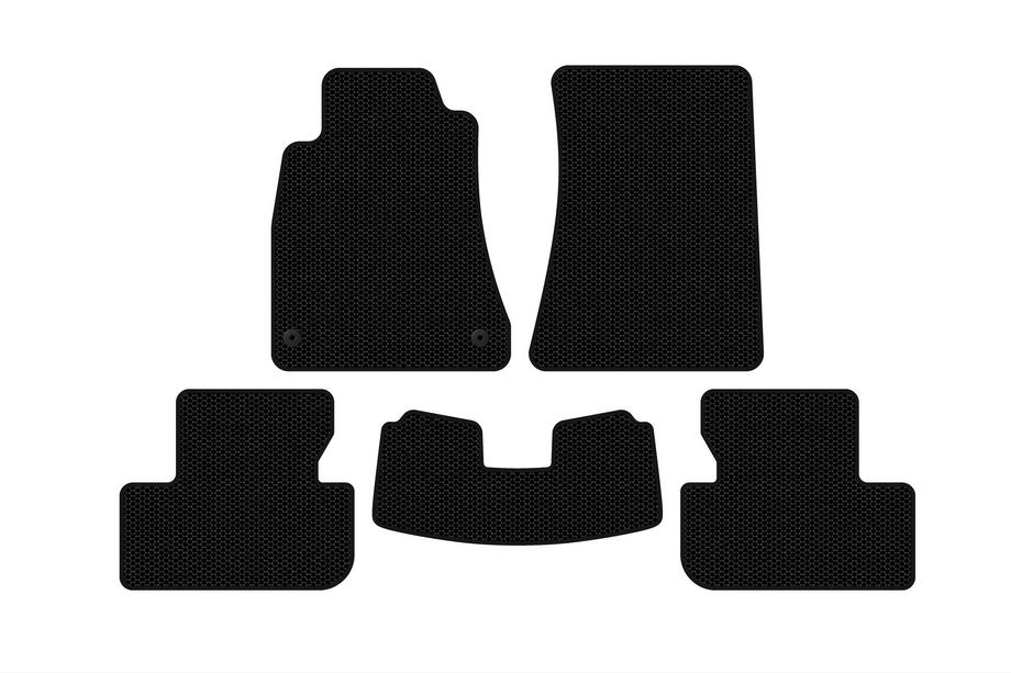 Lexus IS 2005-2013 Rubber Floor Mats Carsuit (SD, 2WD, Black) Image