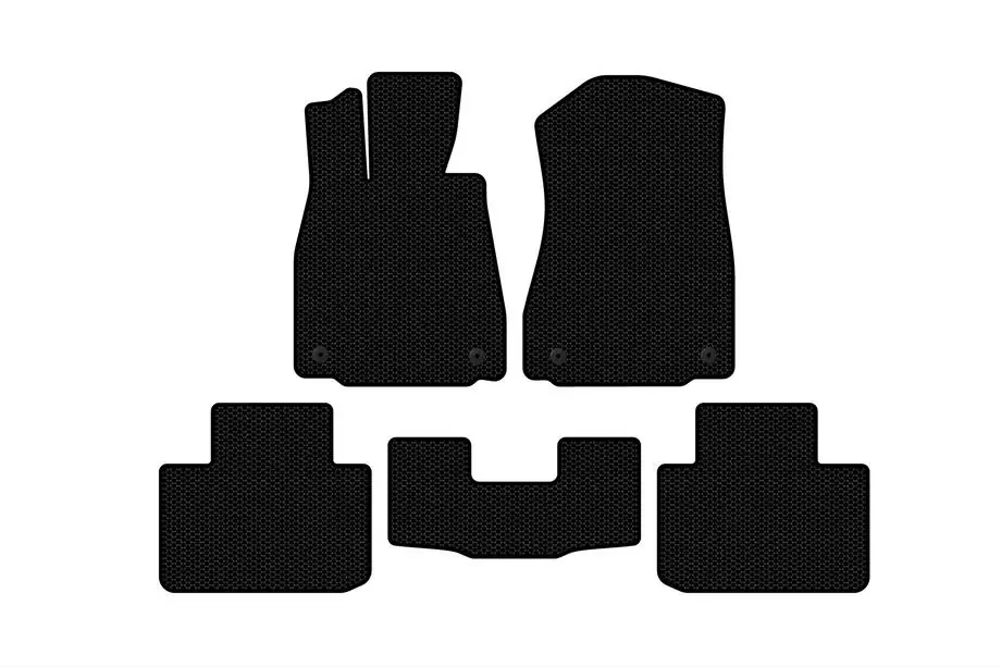 Lexus IS 2013- Rubber floor mats Carsuit (2WD, black) Image