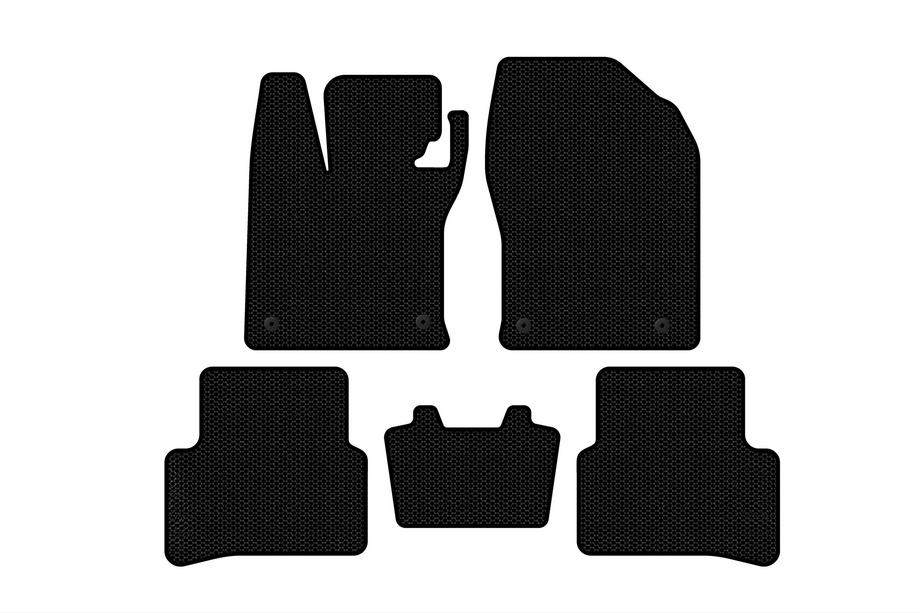 Lexus UX 2018- Rubber Floor Mats Carsuit (Hybrid, Black) Image