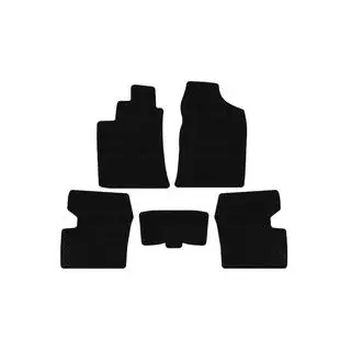 Rubber Floor Mats Carsuit (SD, Black)