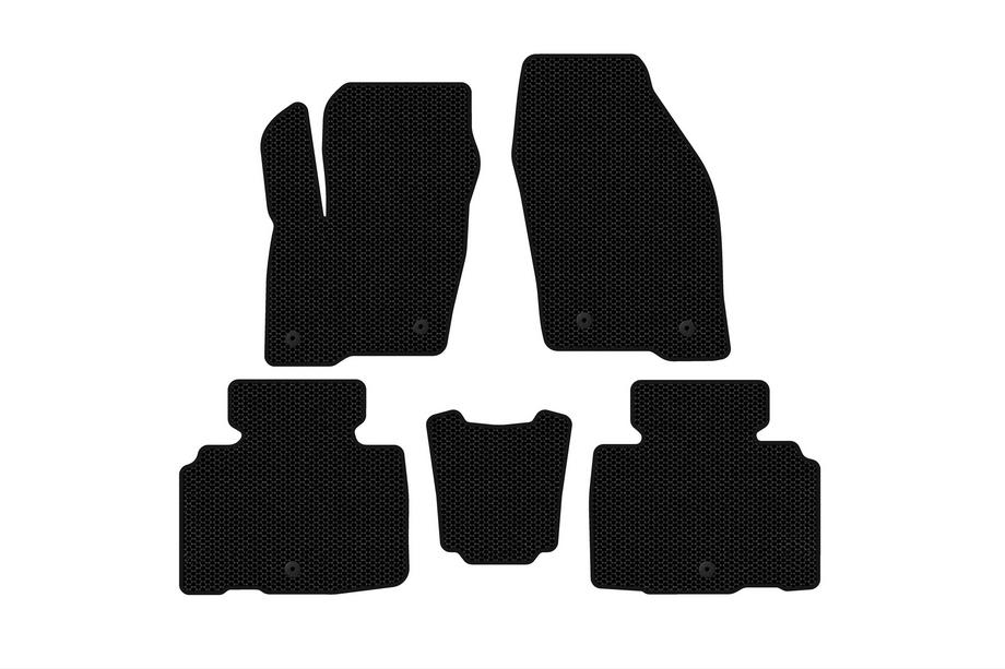 Lincoln MKX 2015- Rubber Floor Mats Carsuit (Black) Image