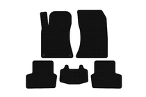 Mercedes CLA C117 2013-2019 Rubber Floor Mats Carsuit (SD, Black) photo 1