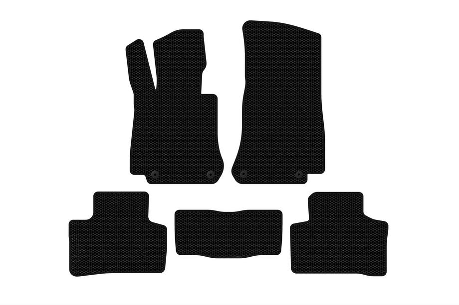 Mercedes EQC 2019-2023 Rubber Floor Mats Carsuit (Black) Image