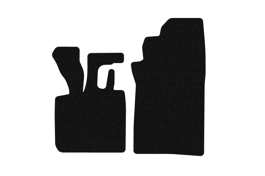 Smart 1998-2007 Rubber floor mats Carsuit (1998-2003 Cabriolet, black) Image