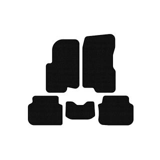 Rubber Floor Mats Carsuit (2003-2007, Forfour, Black) Smart 1998-2007 photo 1
