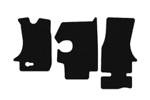 Mercedes T2 (507-814) 1967-1996 Rubber Floor Mats Carsuit (Black) photo 1