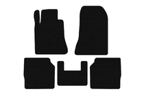 Mercedes S-class W140 1991-1998 Rubber Floor Mats Carsuit (SD, Long Wheelbase, Black) photo 1