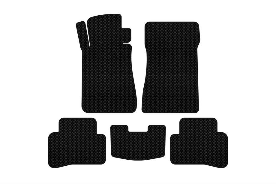 Mercedes C-class W202 1993-2001 Rubber Floor Mats Carsuit (SD, Black) Image