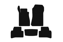 Mercedes CLK W208 1997-2002 Rubber floor mats Carsuit (Coupe, black) photo 1