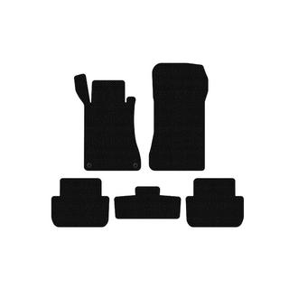 Rubber floor mats Carsuit (Coupe, black) Mercedes CLK W209 2002-2010 photo 1