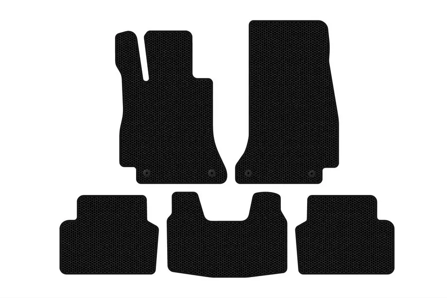 Mercedes E-class W213 2016-2023 Rubber Floor Mats Carsuit (SD, Black) Image
