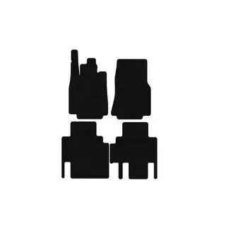 Rubber Floor Mats Carsuit (Black) photo 1
