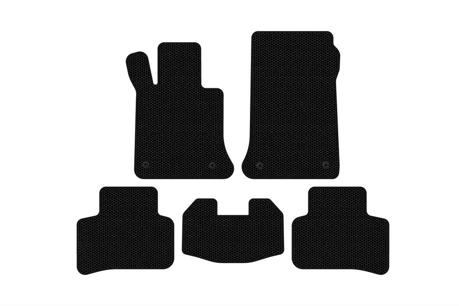 Mercedes GLK class X204 2008-2015 Rubber Floor Mats Carsuit (Black) Image