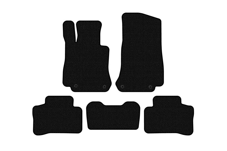 Mercedes GLC X253 2015-2022 Rubber Floor Mats Carsuit (Black) Image