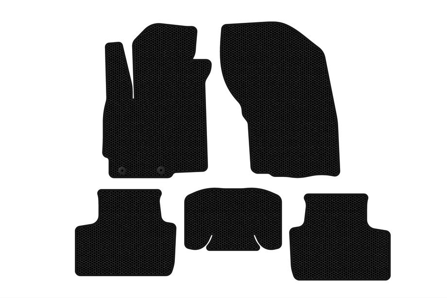 Mitsubishi ASX 2010-2023 Rubber floor mats Carsuit (2019-2023, black) Image