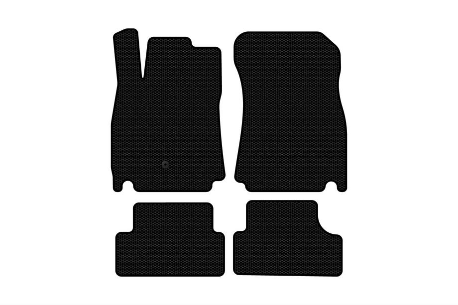 Mitsubishi Eclipse Cross 2017- Rubber floor mats Carsuit (Coupe, black) Image