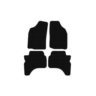 Rubber Floor Mats Carsuit (Black) Mitsubishi L200 1996-2006 photo 1